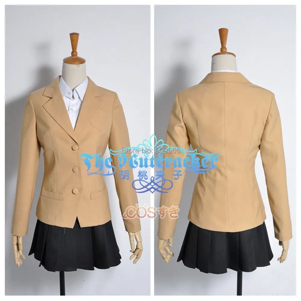 Shingeki No Kyojin Mikasa Ackerman Junior High School Uniform Cosplay Costume