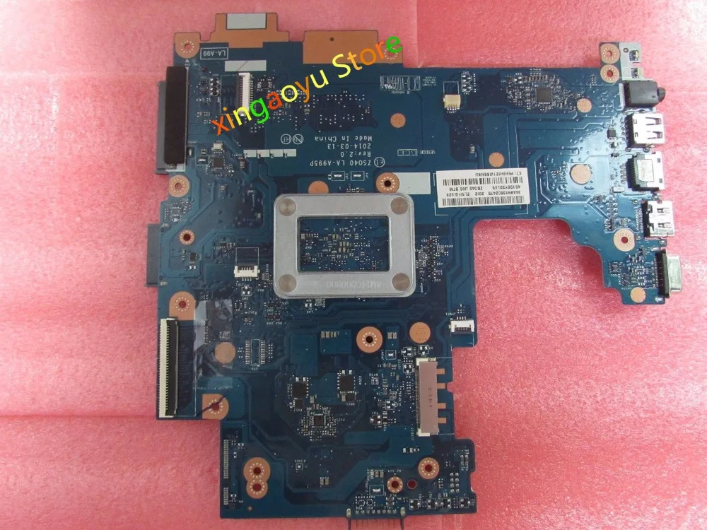 For HP 240 G3 246 G3 Laptop Motherboard ZS040 LA-A995P 775630-501 N2815 100% Test OK