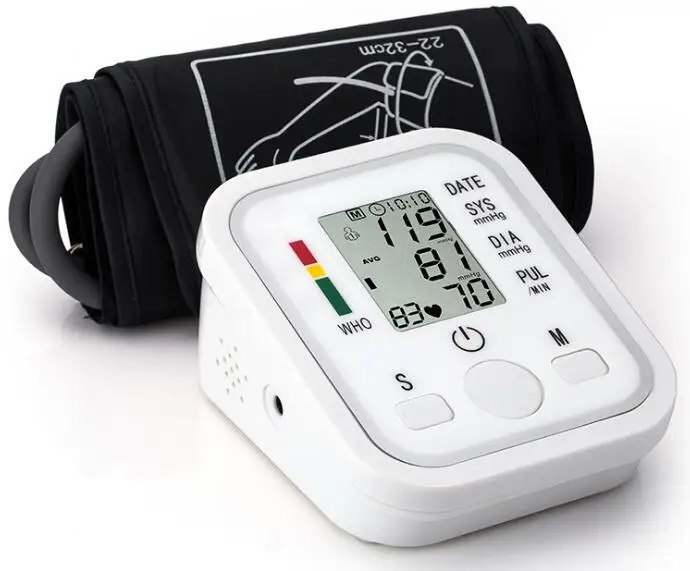 Voice measuring electronic home automatic high precision wrist type sphygmomanometer measuring instrument