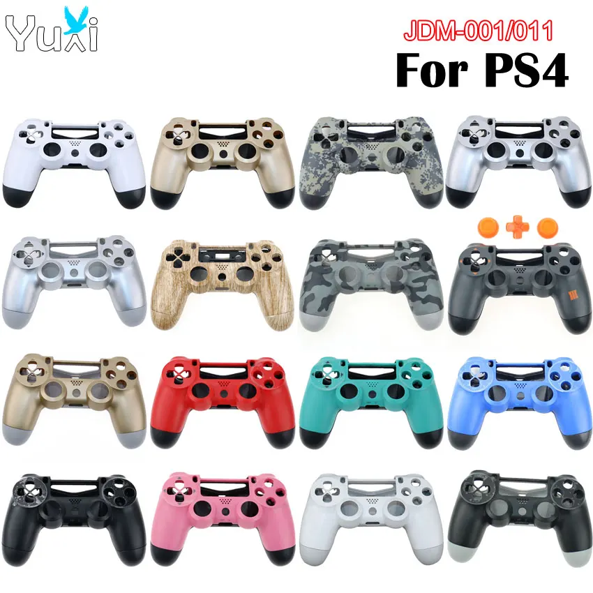 

YuXi Plastic Housing Shell for Sony Playstation 4 PS4 JDM-001 JDM-011 Wireless Controller Replacement Case Cover