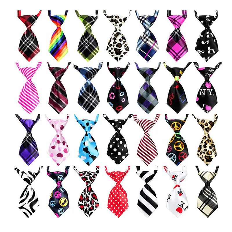 Beautiful Dog Cat Bow Tie Pet Puppy Grooming Cat Bow Tie Collar Adjustable Dog Tie Party Supplies Dog Accessories
