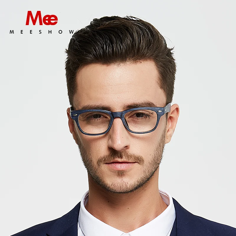 

MEESHOW woody reading glasses Man eyeglasses French concept Upgraded women's purple glasses for reader +1.50 +2.0 +2.5 1512