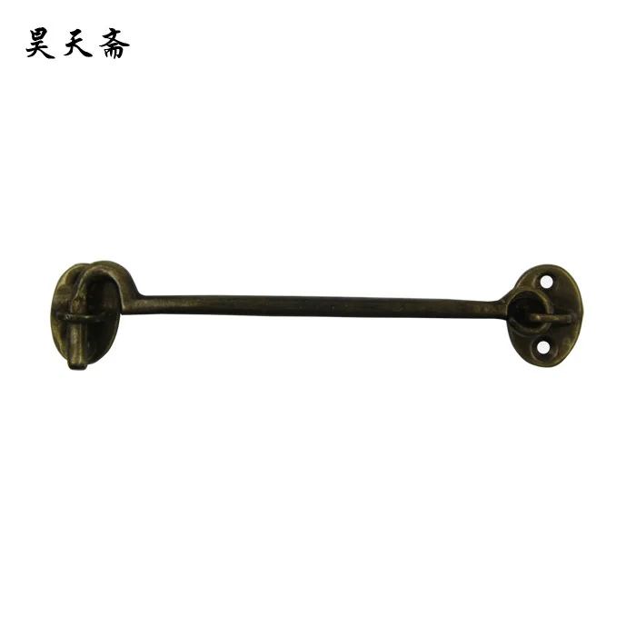 

[Haotian vegetarian] new classical Chinese Ming and Qing antique copper wind hook windows live classical copper fittings HTH-140