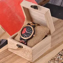 Men's Wooden Luxury Watch with Date #5