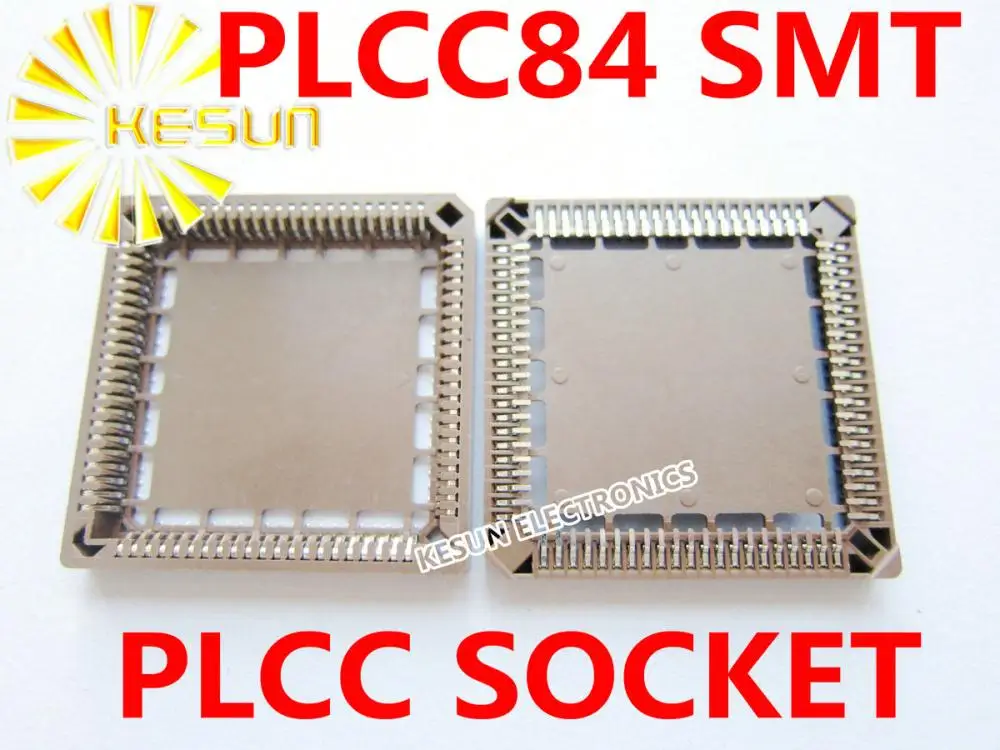 

FREE SHIPPING 17PCS PLCC84 PLCC 84pins SMT type IC Socket