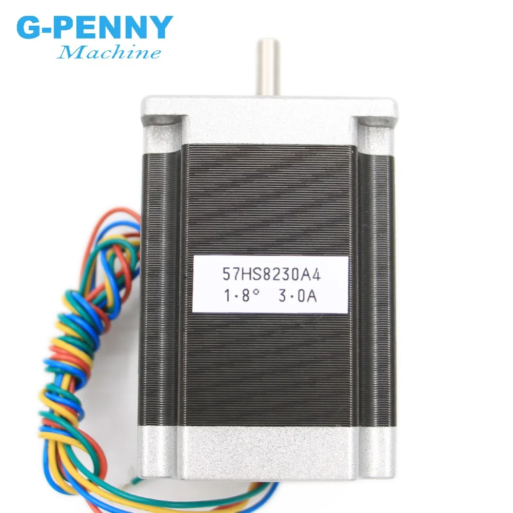 G-Penny NEMA 23 Stepper motor 57x82mm 3A 2.2N.m 315Oz-in Nema23 CNC Router Engraving Milling Machine 3D printer