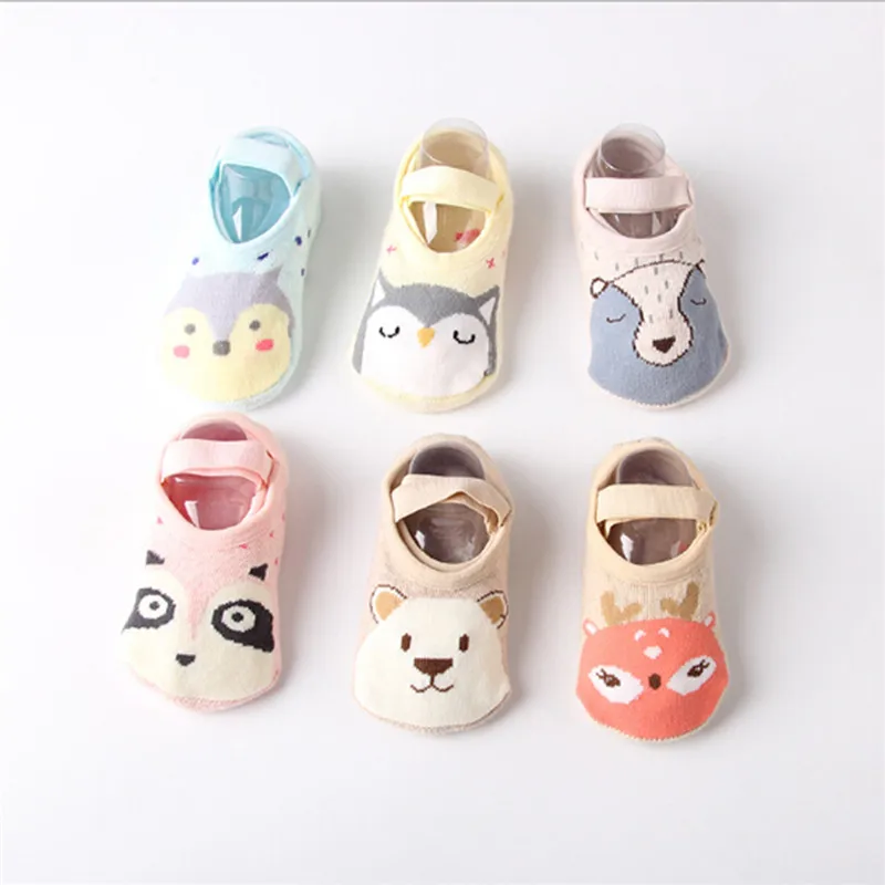 

PUDCOCO 1Pairs Toddler Sock Shoe Soft Baby Non-Skid Slipper Anti-Slip Infant Girl Boy