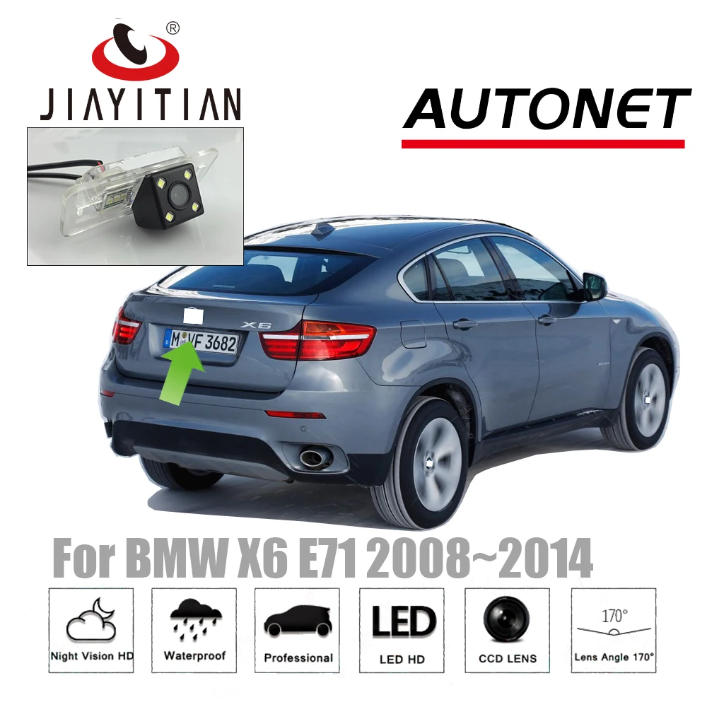 

JIAYITIAN Rear View Camera For BMW X6 E71 2008 2009 2010 2011 2012 2013 2014/CCD/Night Vision/Reverse Backup Parking Camera