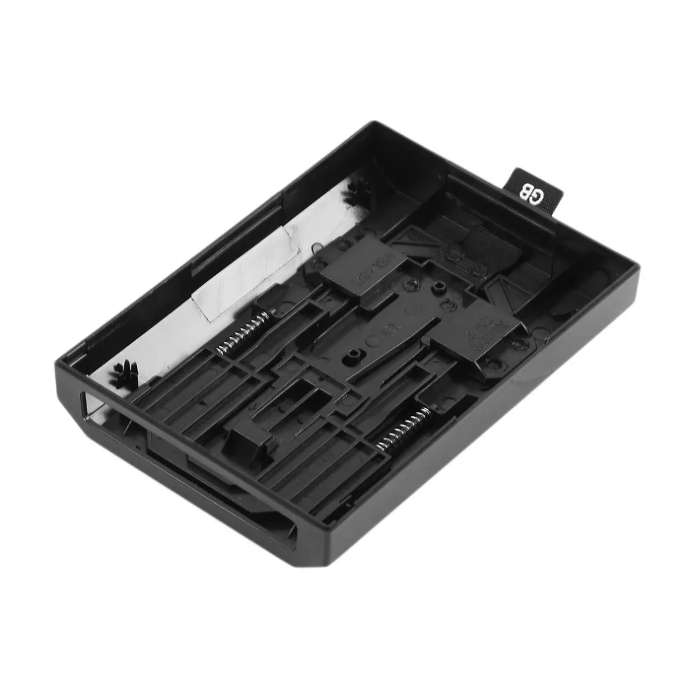 Carcasa de disco duro interno para Xbox 360 Slim, carcasa negra para HDD