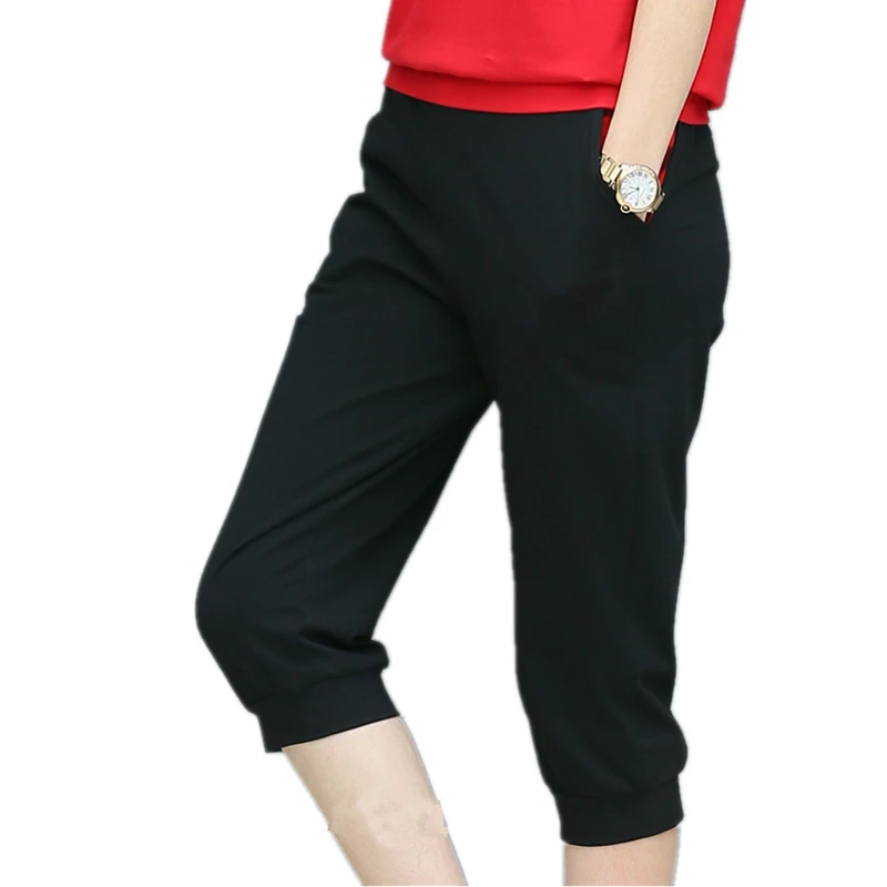 

Summer Women's Sweatpants Plus Size 4XL 5xl 6xl Harem Pants Loose Casual Trousers Black Blue Joggers Sweat pants Female