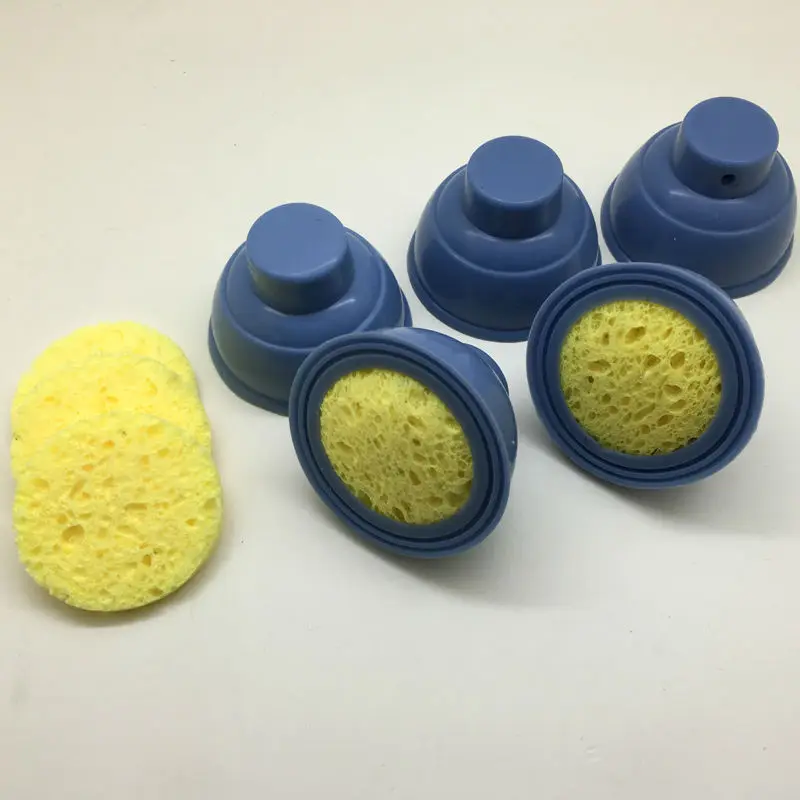 10pcs EMS Electrode Vacuum Fix Pads for Tens Digital Therapy Stimulation Machine Electric Massage Patch Nerve Muscle Stimulator