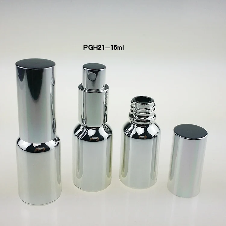 

High-grade empty 100pcs 15 ml fine mist spray pump bottle for essential oil , small glass spray bottles for perfume wholesale
