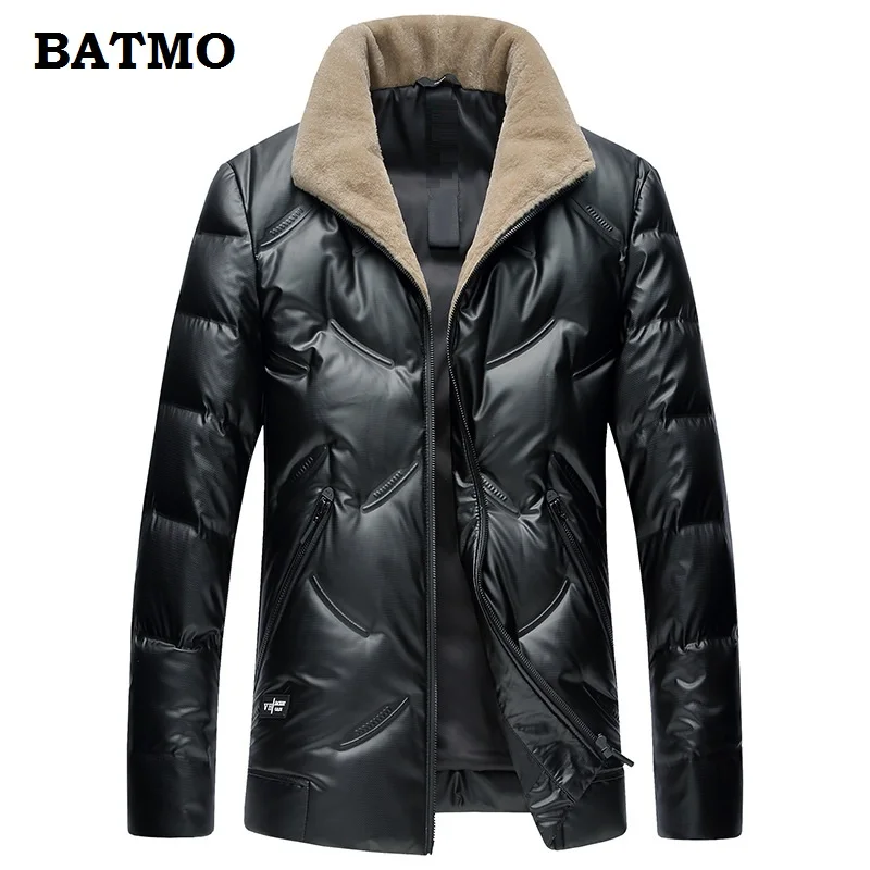 BATMO 2024 new arrival winter 90% white duck down waterproof jackets,men\'s winter warm parkas ,plus-size M-4XL