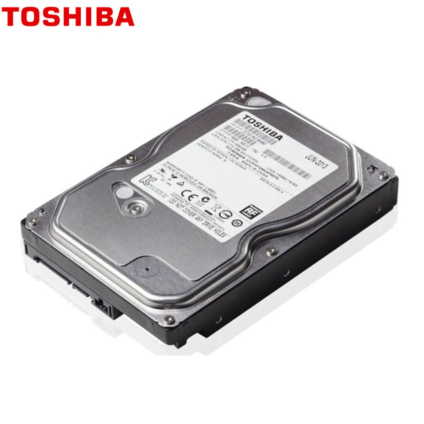 TOSHIBA 데스크탑 컴퓨터용 내장 하드 드라이브 디스크, HDD, HD, 500 GB, 500G, SATA III, 3.5 인치, 7200 RPM, 32M 캐시, 500 GB