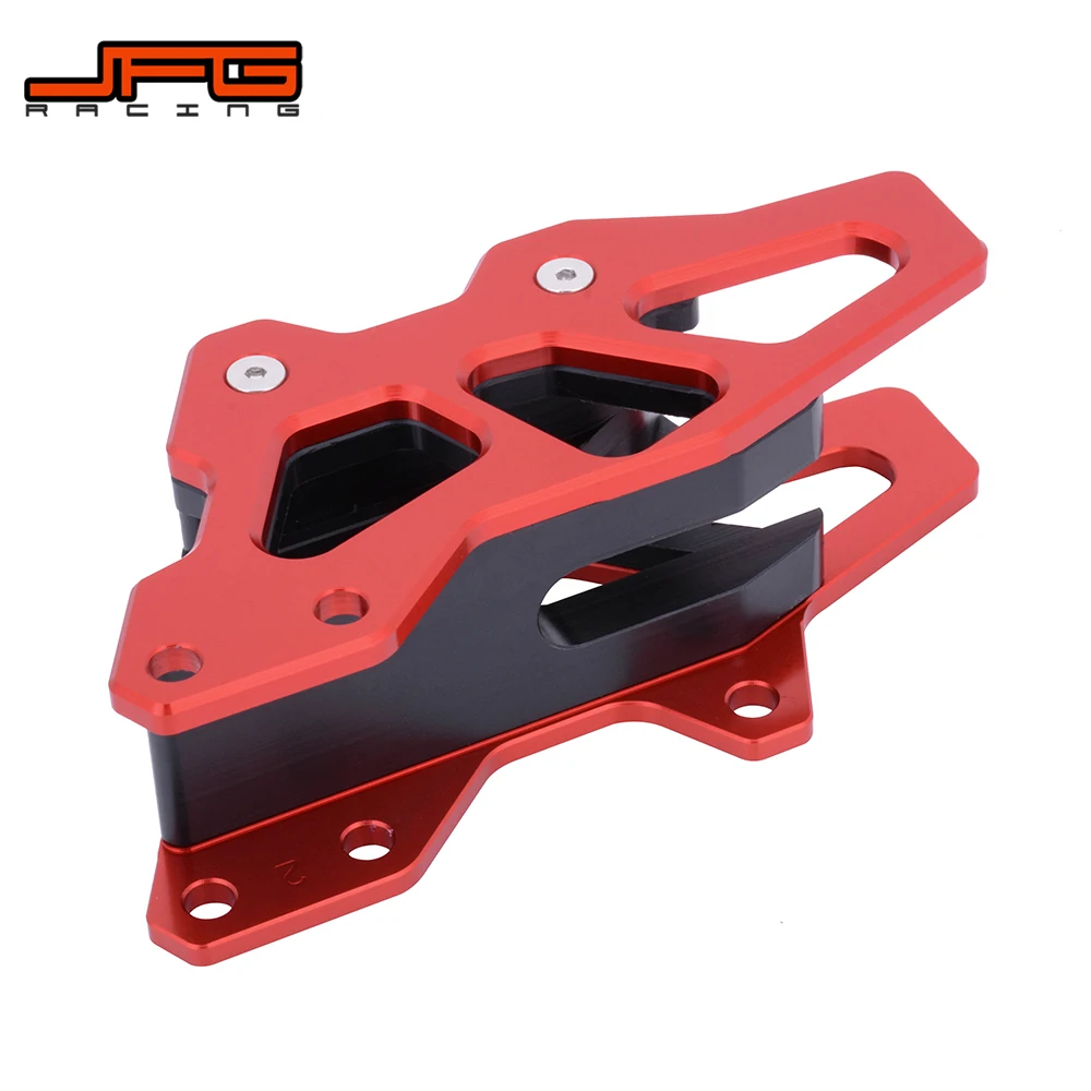 Motorcycle CNC Chain Guide Guard Protection For HONDA CR125R CR250R CRF450X 2005-2007 CRF250R CRF450R 2005-2006 CRF250X 2006