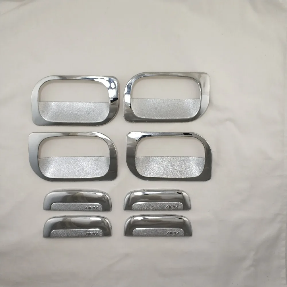 For Suzuki APV van Arena GX 2004-2012 Car The door handle bowl Covers ABS Chrome Accessories Stickers Car Styling 8pcs