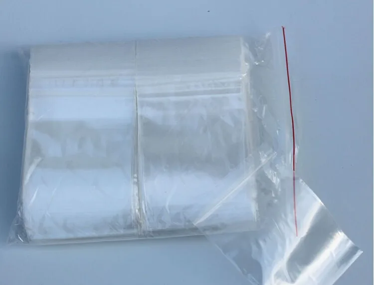 1000pcs 4x6cm pe transparent travel gift packaging bags plastic bag for necklace/jewelry diy custom ziplock clear self seal bags - view 3