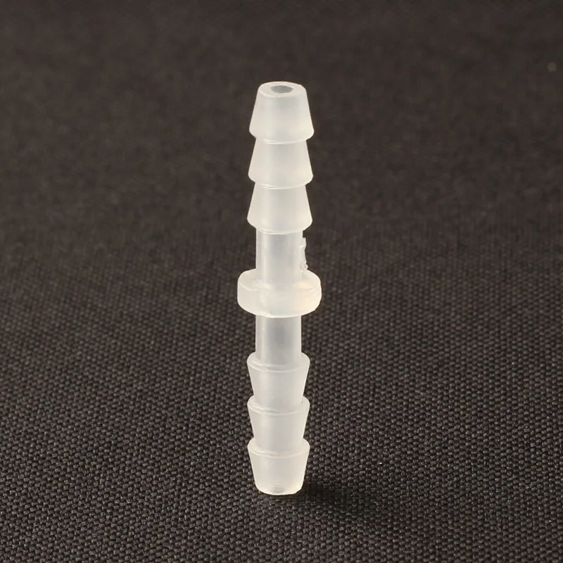 

5pcs/Bag 4.1mm Diameter Directly Pagoda Type Straight Hose Coupler Pump Silicone Tube Fittings