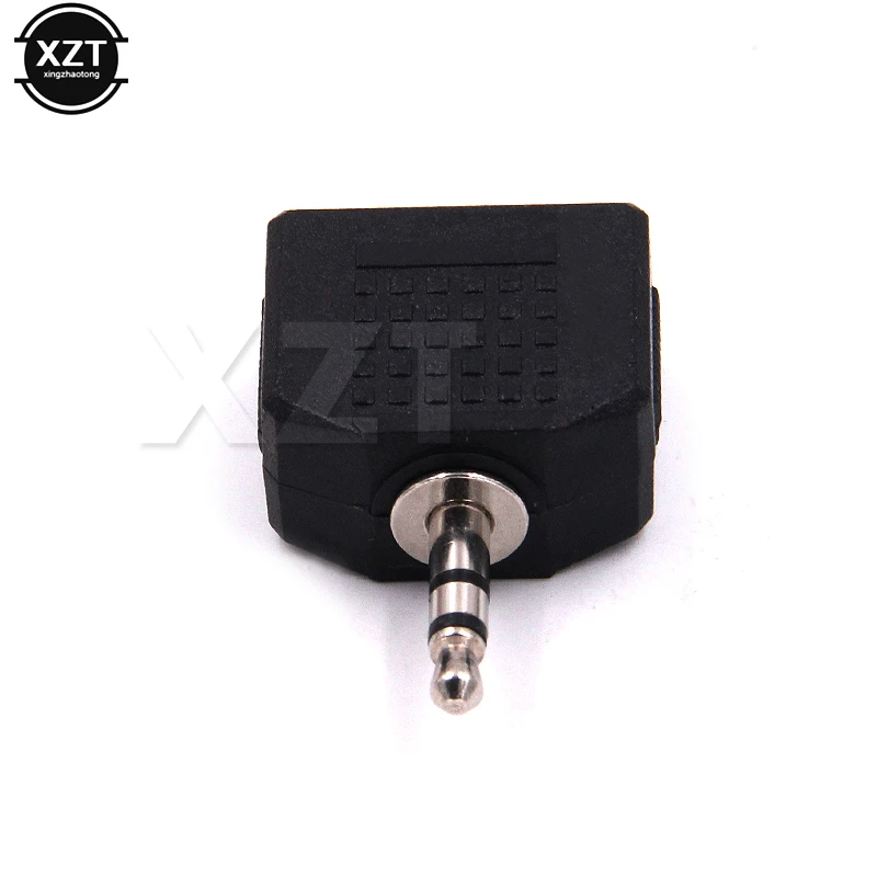 Mais novo venda quente 3.5mm jack 1 a 2 duplo fone de ouvido y divisor cabo cabo adaptador plug para mp3 telefone