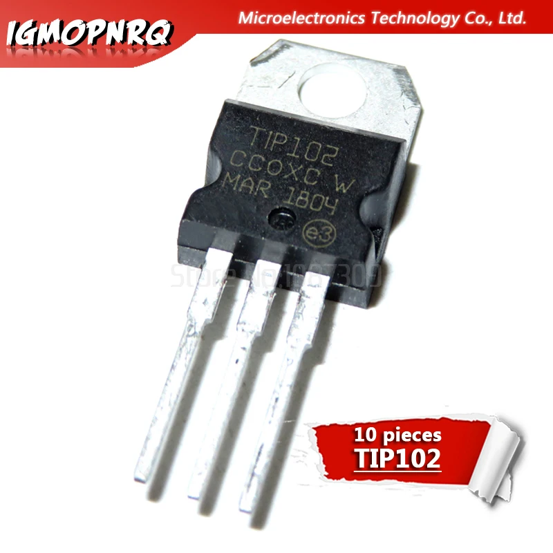 10PCS  TIP102 TIP127 TIP107 TIP112 TIP120  TIP122 TIP31C TIP32C TIP41C TIP42C TO-220  Transistor