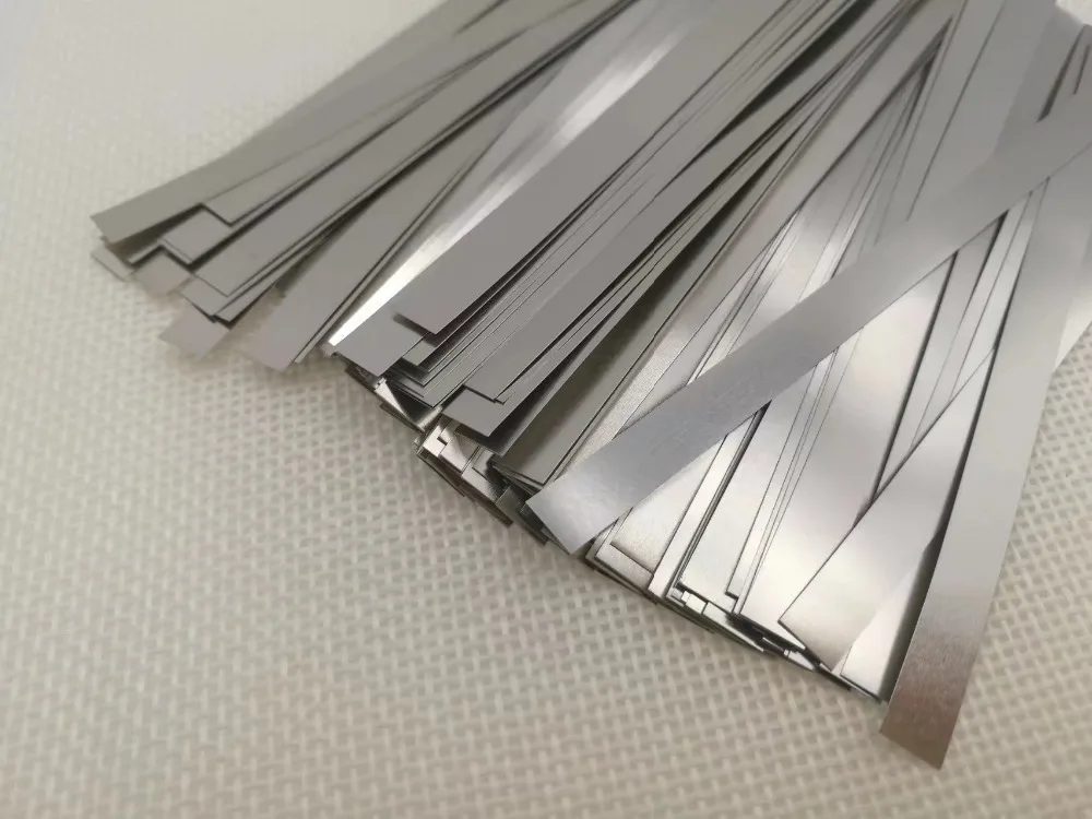 20PCS 18650 Rechargeable Batteries Nickel Spot Welding Nickel Battery Protective Plate Nickel Plated Steel Belt