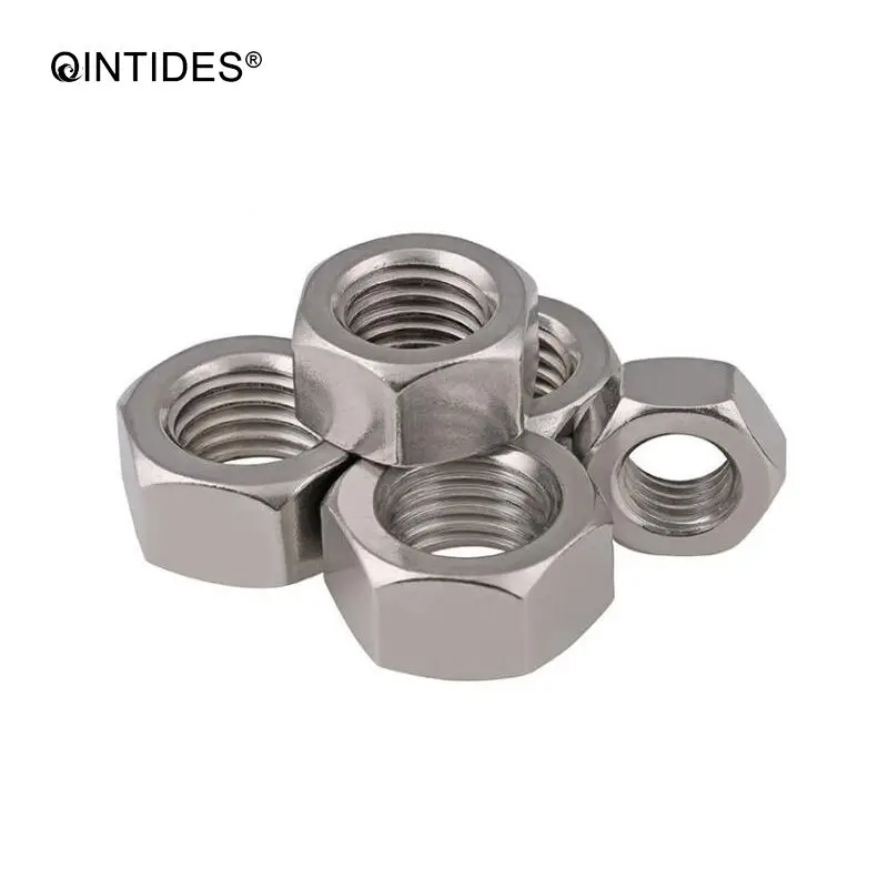 QINTIDES M45 dadi esagonali con filettature metriche 304 in acciaio inox esagonali dadi M45 dado