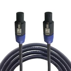 NL4FC Speakon Cable Om Plug 4 Pin Speaker Cable for Active Speaker M/M 1M 2M 3M 5M High Quality