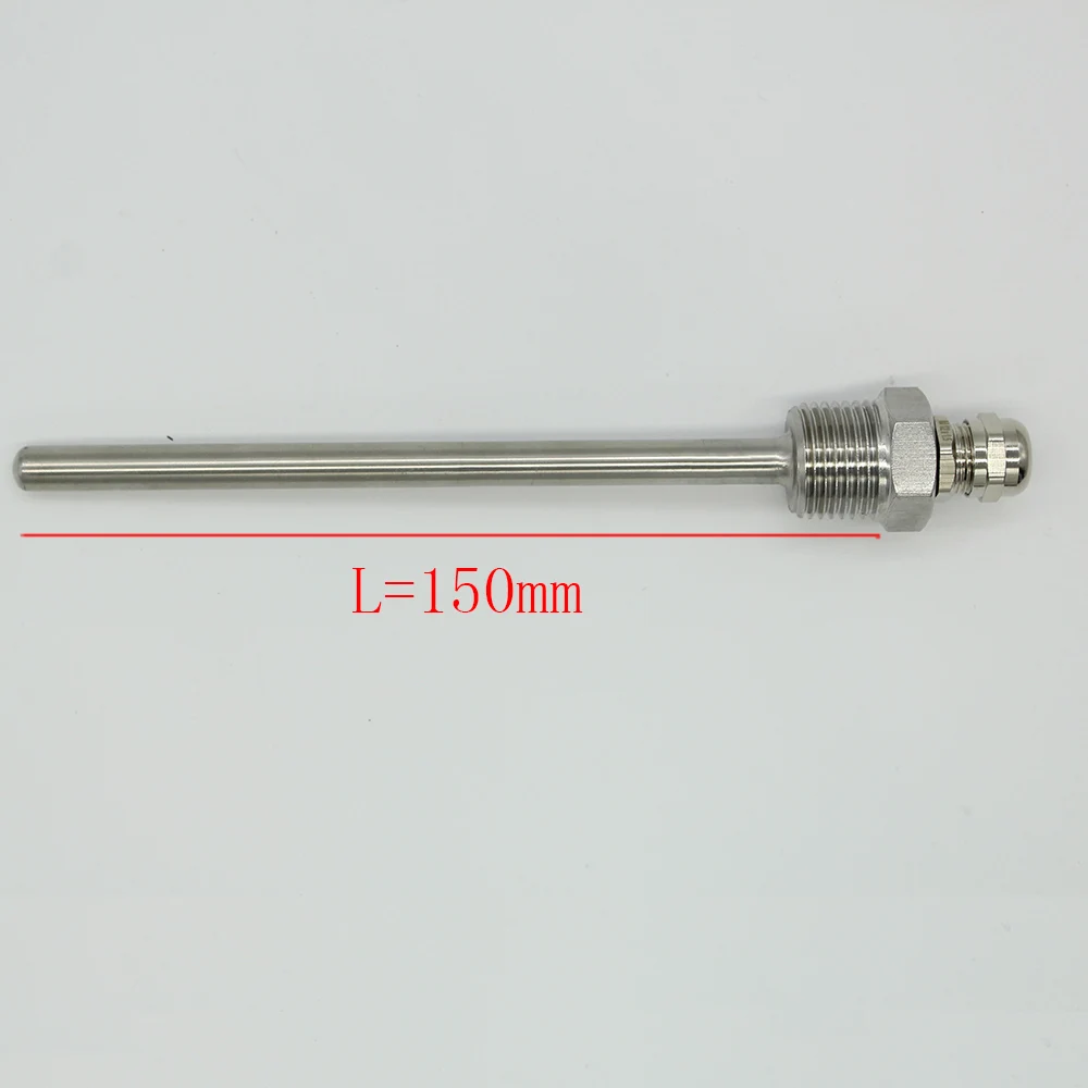 

Thermowell Length 150mm thread 1/2" (DN15) stainless steel 304