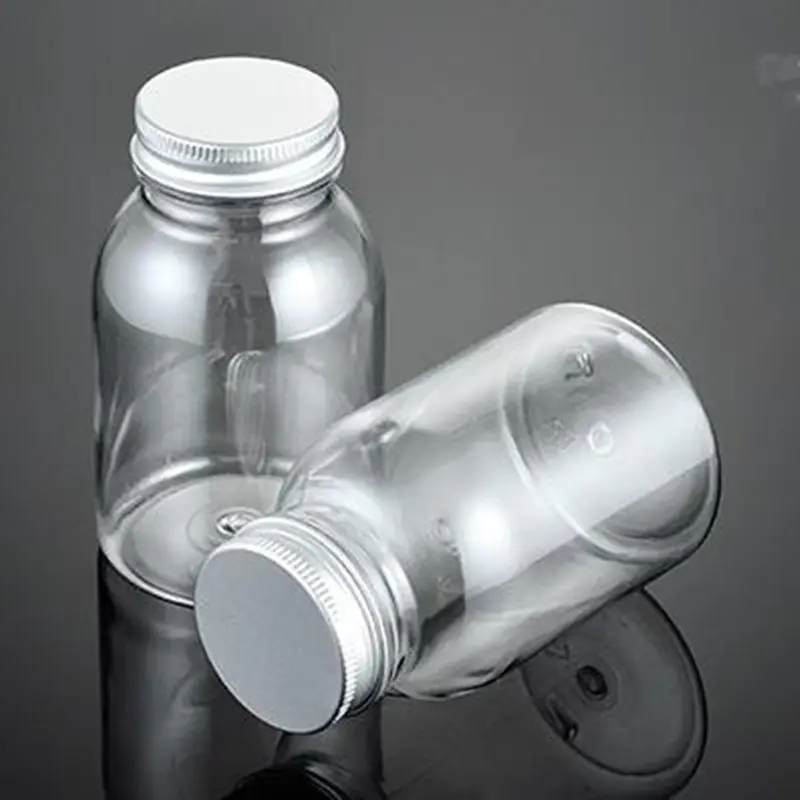 220ml Plastic Bath Salt Bottle 22/3OZ Milk Pot Refillable Container 220g Facial Mask Pot Cosmetic Packaging F20171326