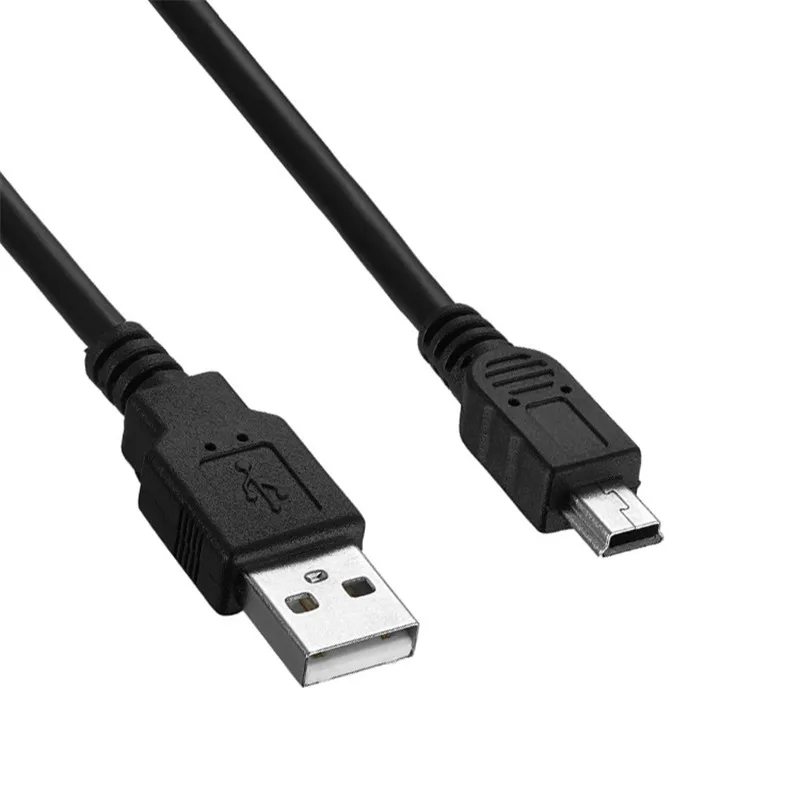 0.3m 0.5m 150cm 3 Meters 5m 2.0 Mini USB Charger Power Cable Cord For Camera Sony PS3 Controller Pure Copper E2shopping