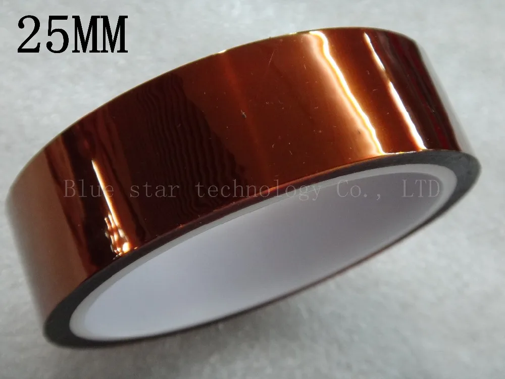 

5PCS 25MMX33/Meter 108 feet Heat Resistant Tape High Temperature Adhesive Tape