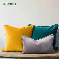 Эксклюзивная бархатная наволочка для подушки ESSIE HOME, 15 цветов на выбор, 2018