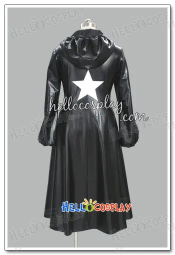 Black Rock Shooter Cosplay Leather Costume H008