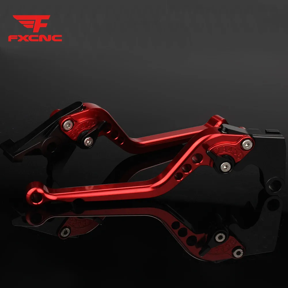 FXCNC Motorcycle Brake Clutch Lever Aluminum Levers For Aprilia RS125 RS 125 2006-2012 2009 2008 2007 Motorcycles Accessories