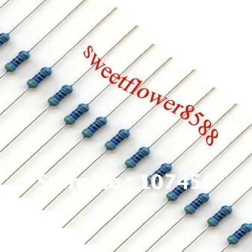 

Free shipping 1000pcs Resistors 3.3 Ohms 1/4W 1% Metal Film Resistor