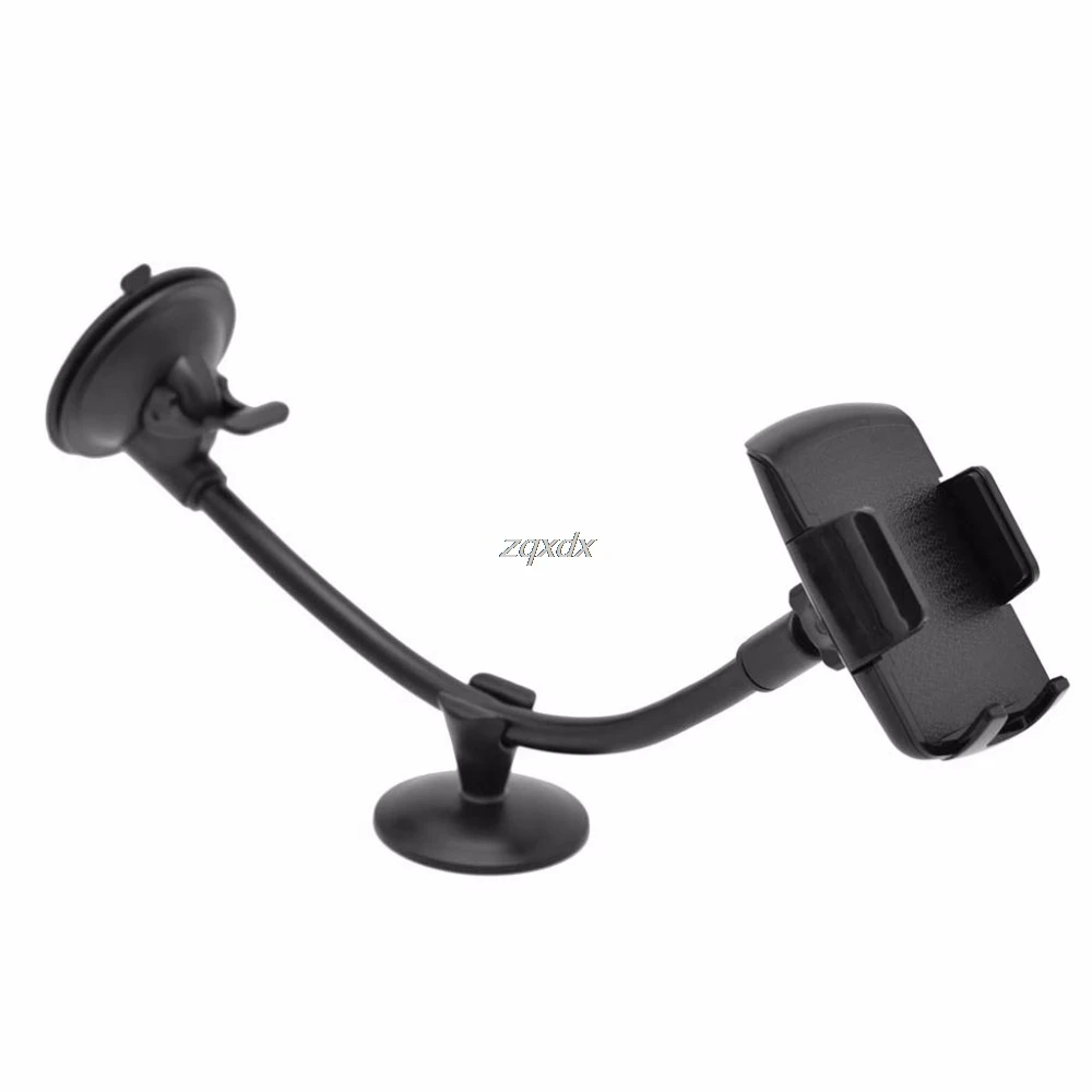 Universal ยาวกระจกโทรศัพท์มือถือยึดรถ Mount Bracket สำหรับโทรศัพท์มือถือของคุณสำหรับ iPhone GPS MP4 Z17