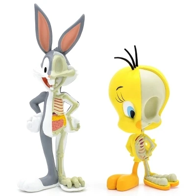 

Bugs bunny tweety Skeleton model 4 d puzzle free shipping