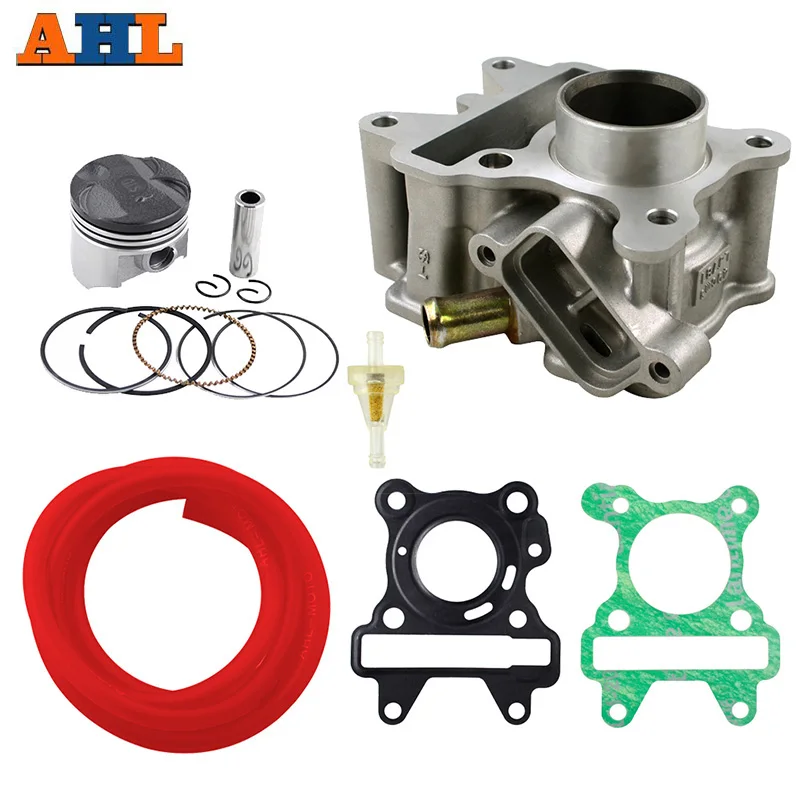 

AHL Bore Size 38mm Air Cylinder Block & Piston & Rings & Oil Tube & Fuel Filter & Gasket Kit For YAMAHA XC50 Vino XF50 XF50Y