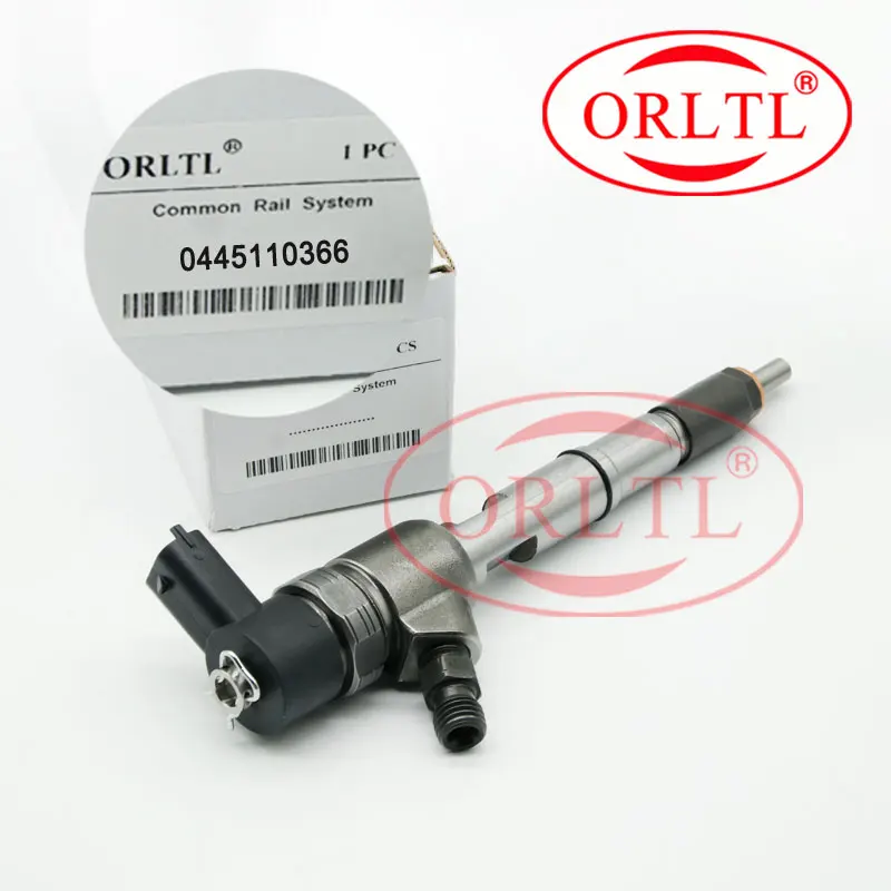 ORLTL Common Rail Spare Parts Injector 0445110366 Auto Fuel Inyection 0 445 110 366 Diesel Oil Injectors 0445 110 366