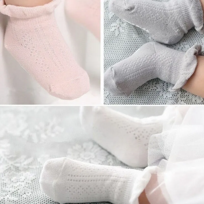 Lawadka 0-4T Summer Newborn Baby Girls Socks Cotton Casual Meias Infant Socks Clothes Accessories 2022 New