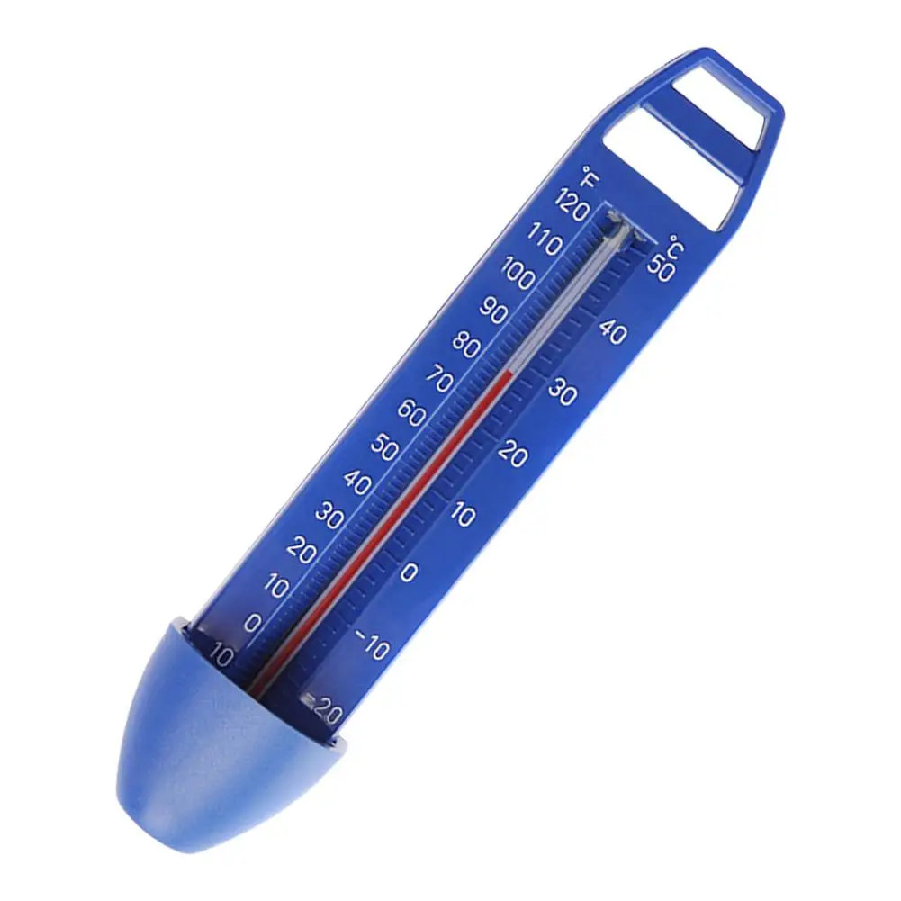 Premium Water Thermometers Integrated Pocket Shatter Resistant for All Outdoor Indoor Swimming Pools Spas Hot Tubs Ponds