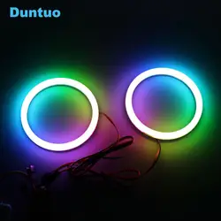RGBW Angel Eyes Revolving Dynamic Cotton LED Sequential Flowing Bluetooth Wireless Control 70mm 80mm 90mm 100mm 106mm 160mm