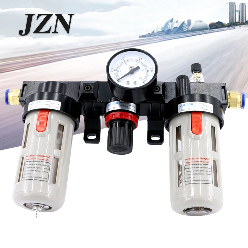 Pneumatic regulator valve oil-water separator air pump pressure regulator automatic drainage air compressor air filter BC2000BL