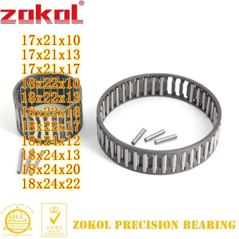 10Pcs/Lot K172110  K172113 K17217 K182210 K182213 K182216 K182217 K182412 K182420 Needle Roller Bearing Cage Components