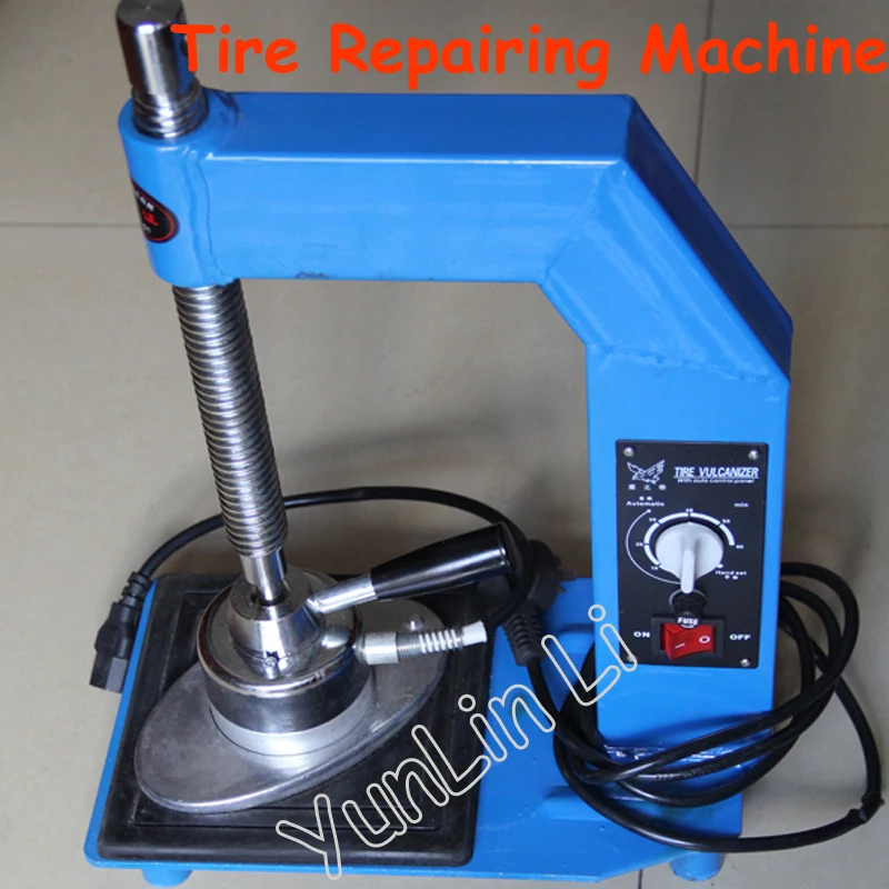 Thermostatic Tire Repairing Machine 220V/500W Automatic Time Control Vulcanizing Machine Fire Tire Repairing Machine AJD-1