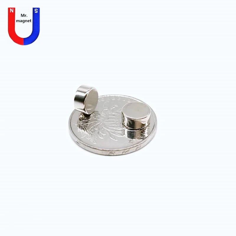 100pcs 8x4 Neodymium Magnet 8*4 Super Strong Powerful Permanent Magnetic Magnets 8mm x 4mm Small Round NdFeB Cylinder