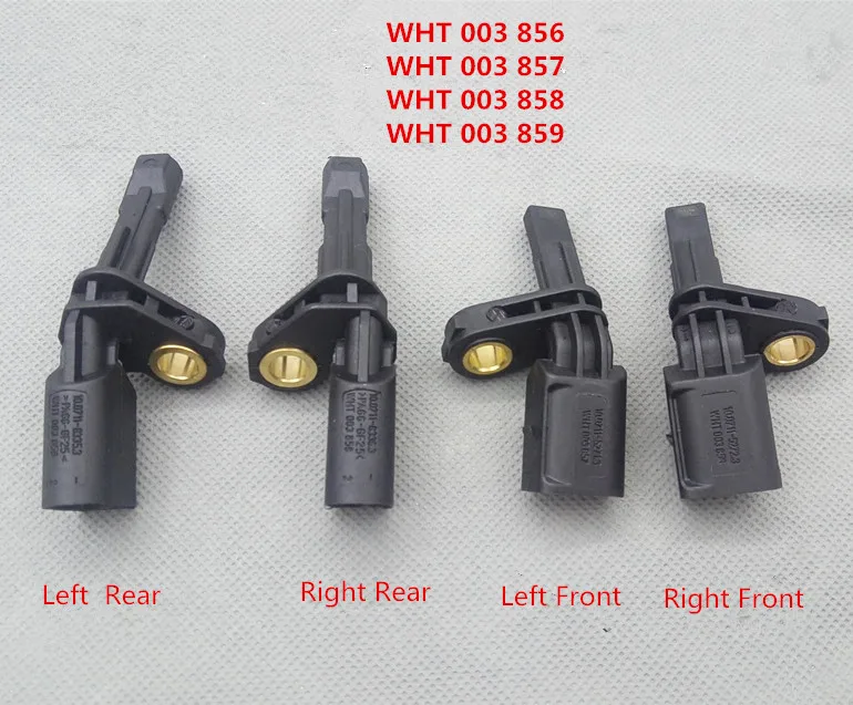 Original 4 Pcs FWD ABS Speed Sensor Für VW Käfer Jetta Golf MK5 MK6 Passat B6 Tiguan Audi A3 TT q3 Sitz WHT 003 856/857/858/859