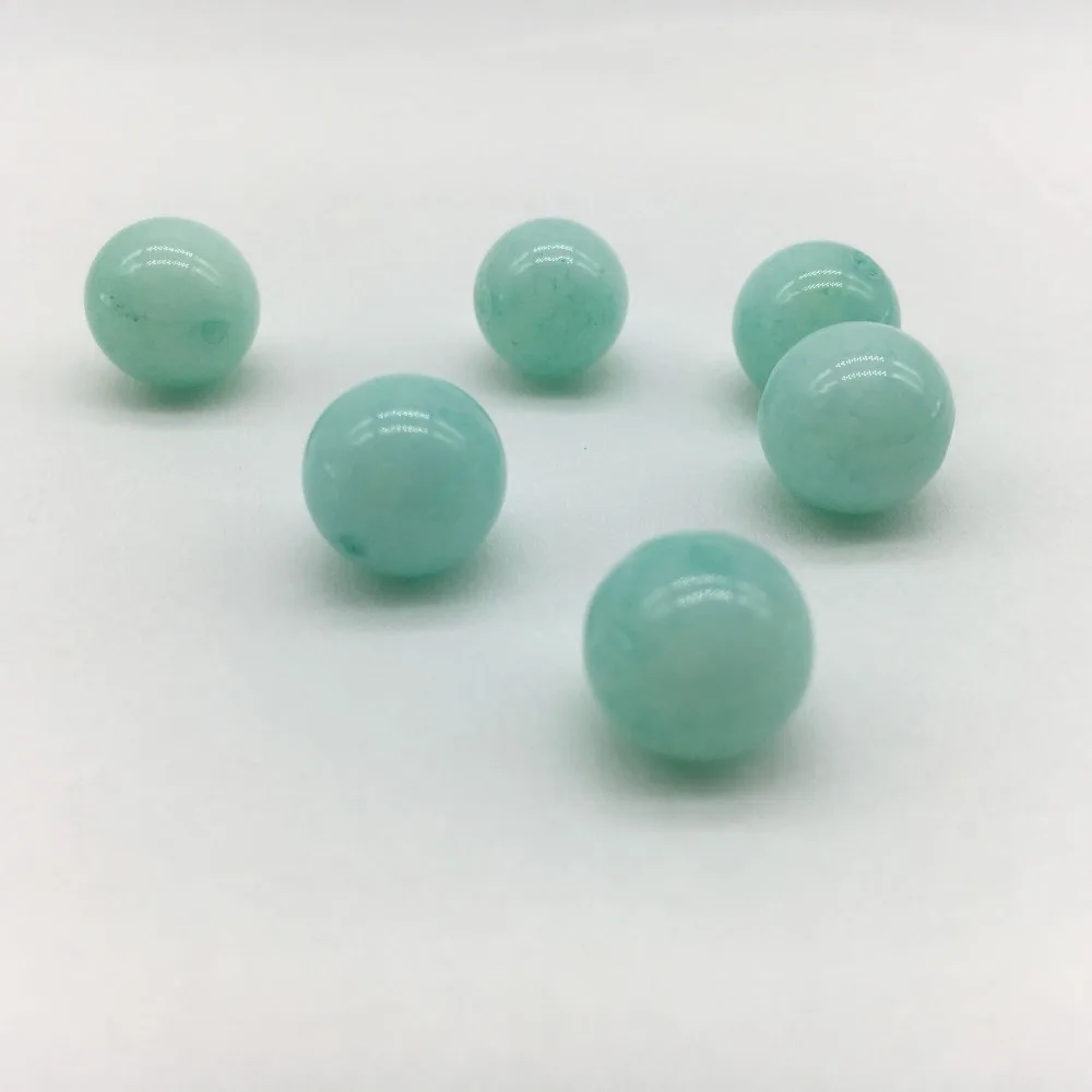 4/6/8/10/12mm Amazonit Farbe Blau Quarz Kristall Stein Runde Perlen Lose Spacer Perlen Für schmuck Machen DIY Armband Großhandel – Detail 18