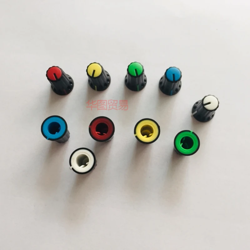 10pcs for Yamaha MG10XU MG06 MG12 MG16XU MG20 mg10 6 way 10 way 12 way 16 way mixer plastic knob cap shell cover