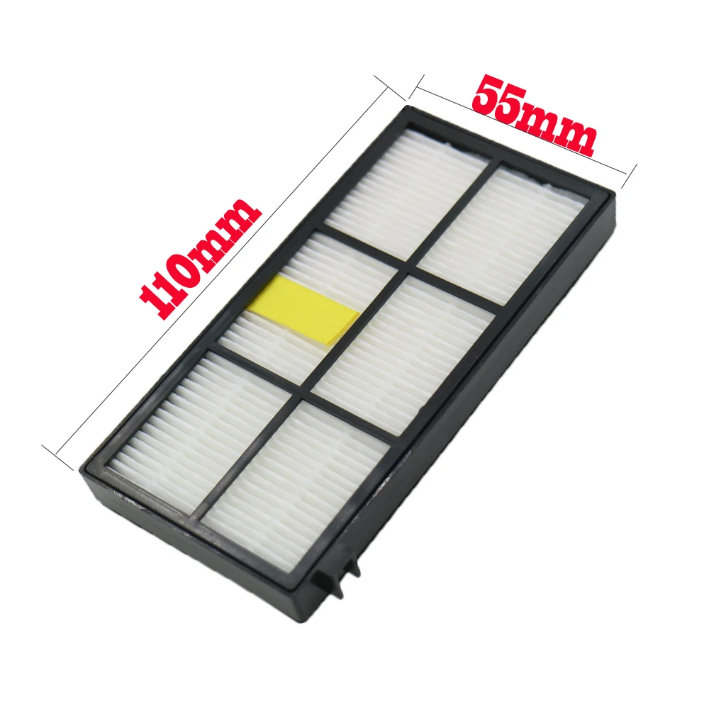 4 pezzi di Alta quility spazzola della polvere HEPA Filtro di Ricambio per iRobot Roomba Serie 800 900 870 880 980 Aspirapolvere parti di robot